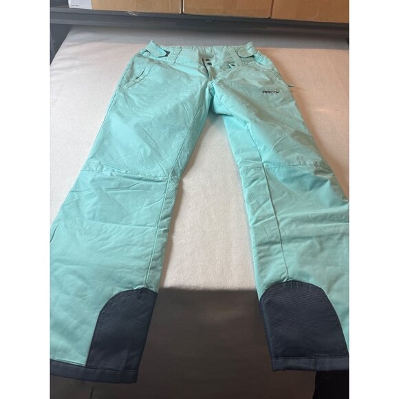 Arctix Womens Insulated Snow Pants Aqua & Black Size L - Picture 1 of 12